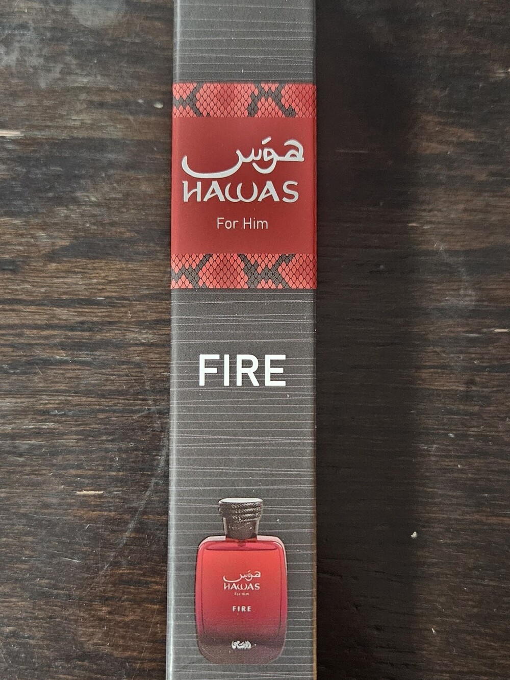 Rasasi Hawas Fire for Him Size 1.18 oz / 35 ml.